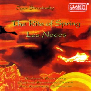 Redwood Symphony Rite of Spring CD cover